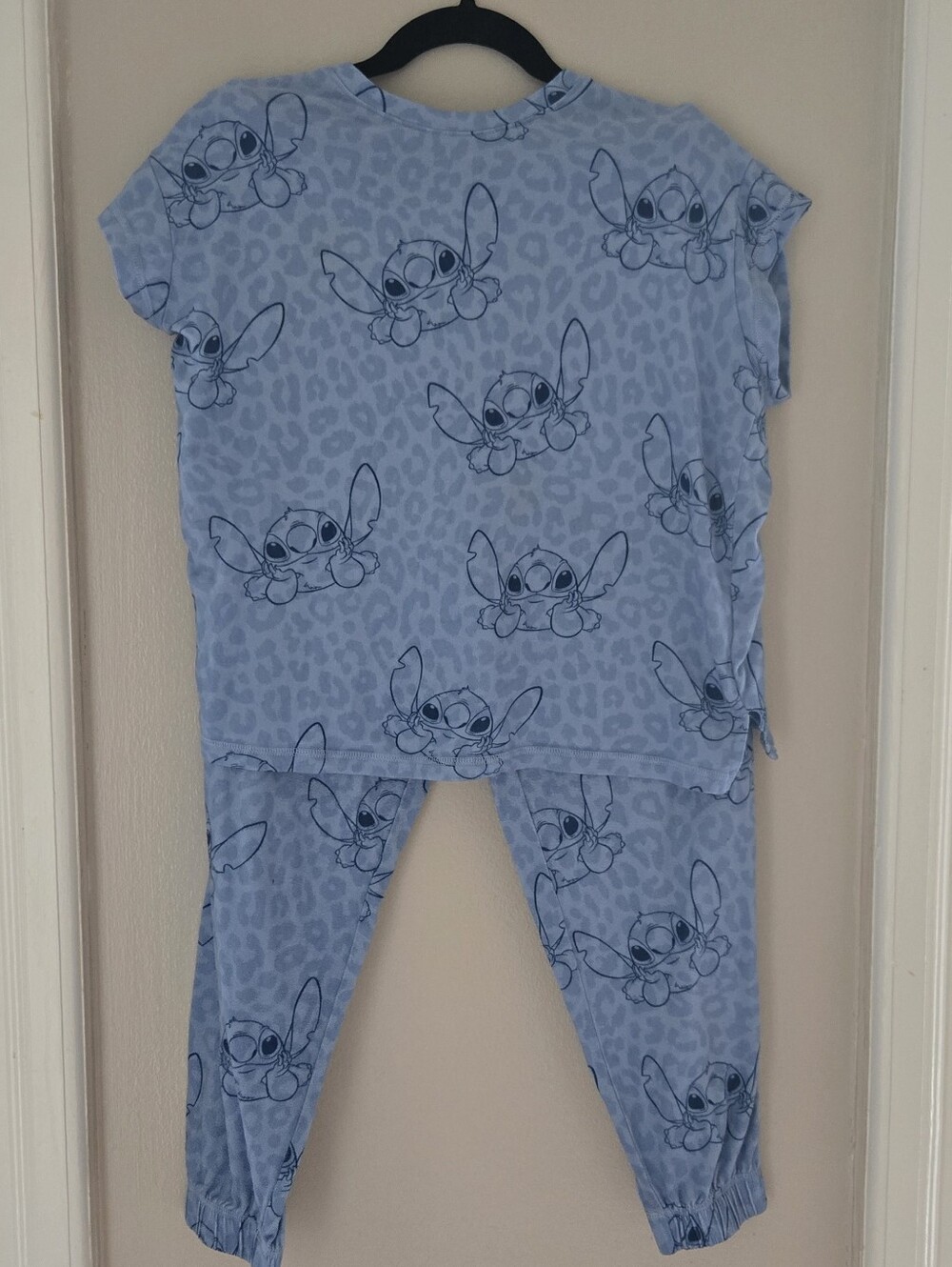Disney Light Blue Stitch Graphic Pajamas